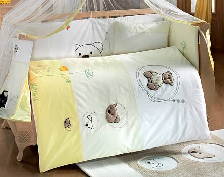 Комплект постельного белья из 6 предметов Little Bear 